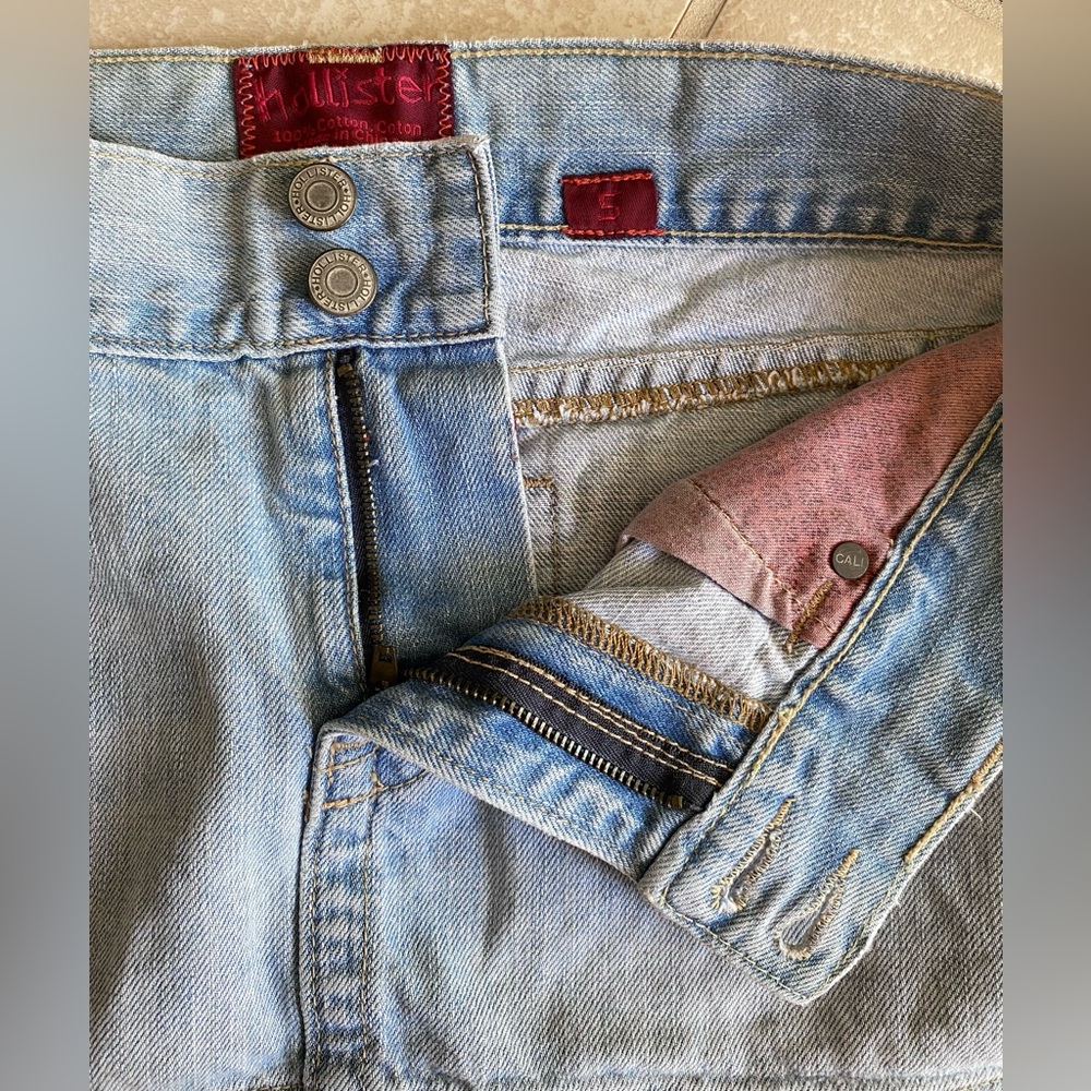 Y2k Hollister denim mini skirt - Picture 9 of 14